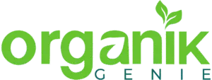 ORGANIK GENIE logo – premium Natural Healthy organic products brand.